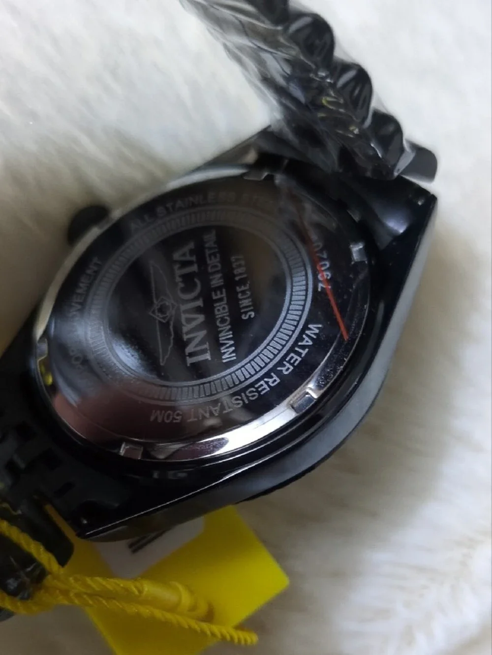 Invicta Black With Blue (Tiffany Style Dial New With Tags